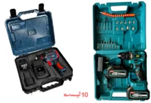 بررسی دریل شارژی 18 ولت براشلس چکشی ویوارکس vr1810v-1bl